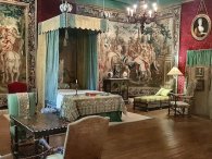 La chambre du Maréchal, Château de Cormatin