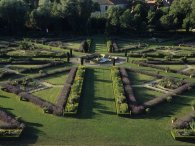 Le parterre depuis les appartements d’honneur